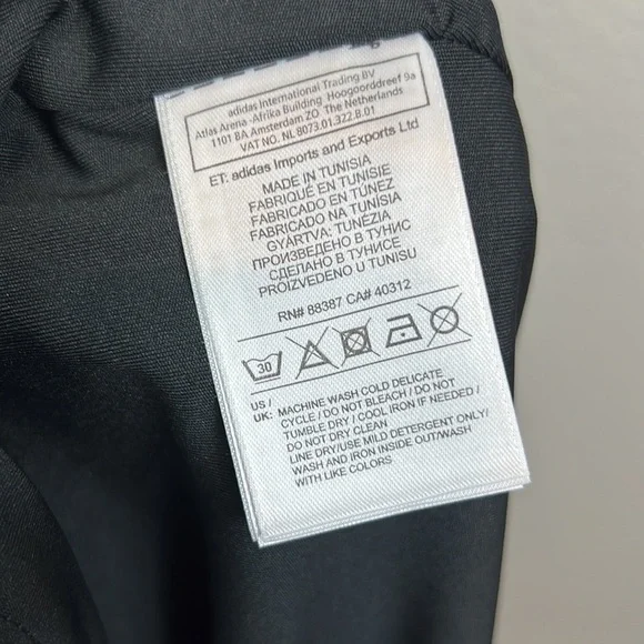 NWT Adidas NEO Skater Skirt Black Mini Tennis Athleisure Athletic - Picture 9 of 10